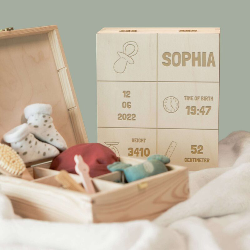 Bild von   personalisierte erinnerungsboxjpg | Individuelle 🎁 persönliche 🎁 personalisierte Geschenke bedruckt ▪ bestickt ▪ graviert