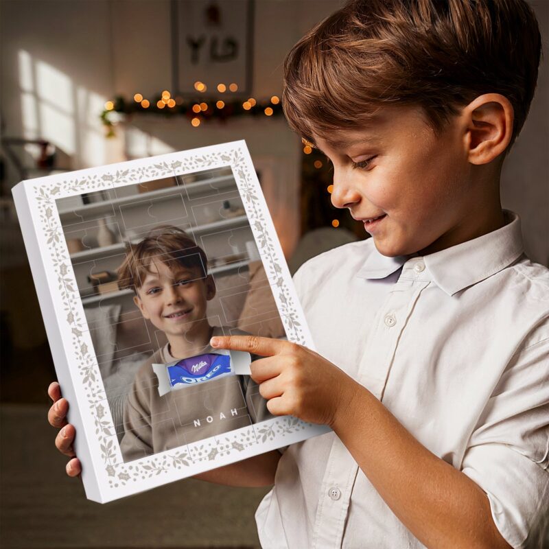 Foto Adventskalender mit Milka Naps