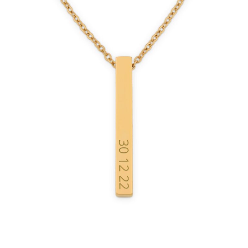 Bild von   personalisierte kette mit plaejpg | Individuelle 🎁 persönliche 🎁 personalisierte Geschenke bedruckt ▪ bestickt ▪ graviert