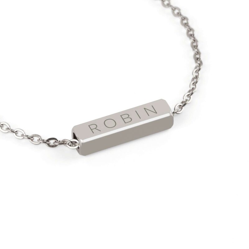 Bild von   armband mit plaettchen siljpg | Individuelle 🎁 persönliche 🎁 personalisierte Geschenke bedruckt ▪ bestickt ▪ graviert