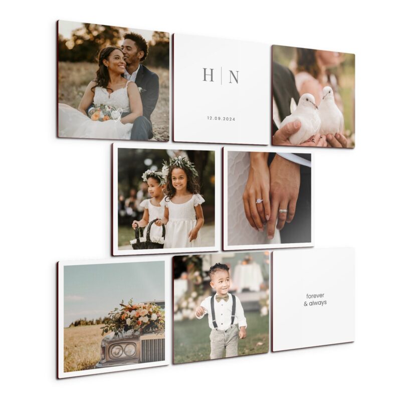 Fotokachel - Viereck - 9 Stück