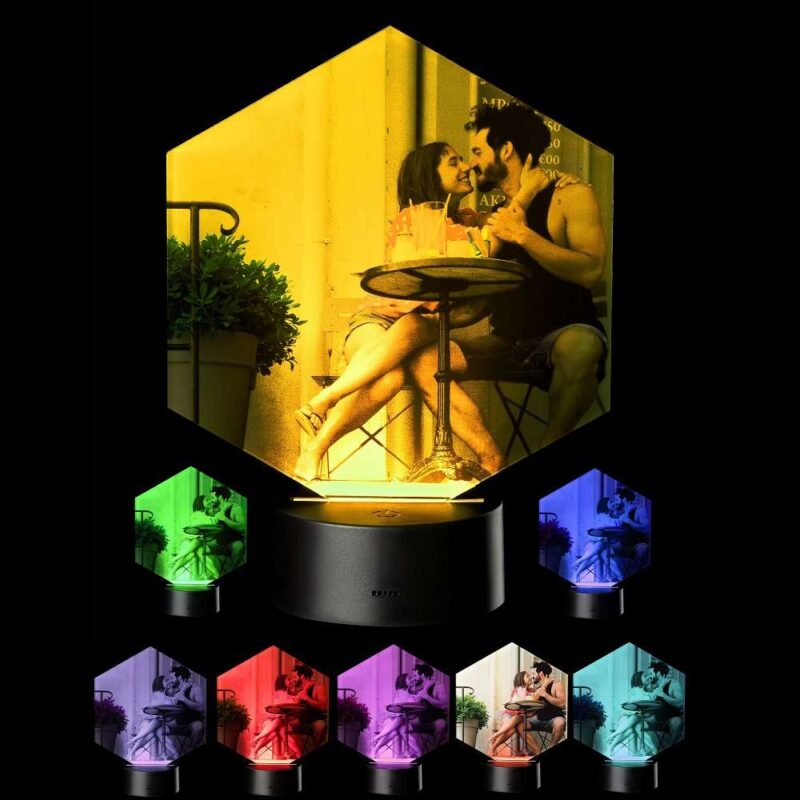 Bild von   led motivlampe personalisierjpg | Individuelle 🎁 persönliche 🎁 personalisierte Geschenke bedruckt ▪ bestickt ▪ graviert