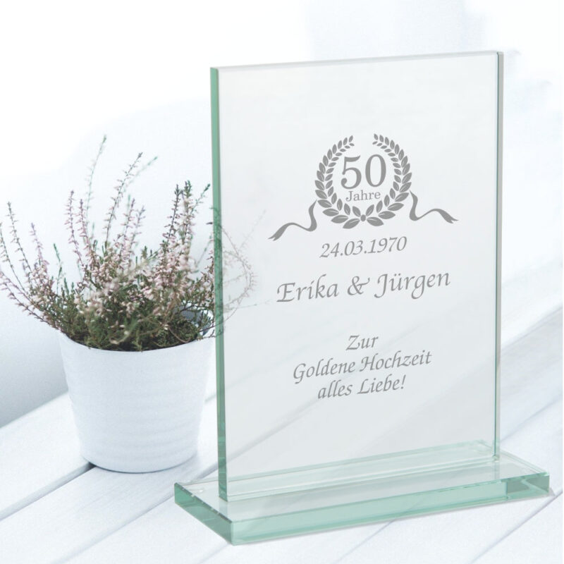 Bild von   personalisierter glaspokal zujpg | Individuelle 🎁 persönliche 🎁 personalisierte Geschenke bedruckt ▪ bestickt ▪ graviert