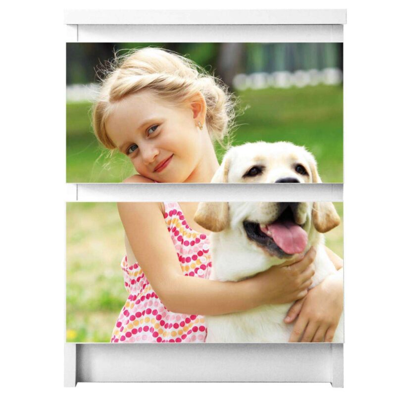 Bild von   banjado selbstklebende moebelfjpg | Individuelle 🎁 persönliche 🎁 personalisierte Geschenke bedruckt ▪ bestickt ▪ graviert