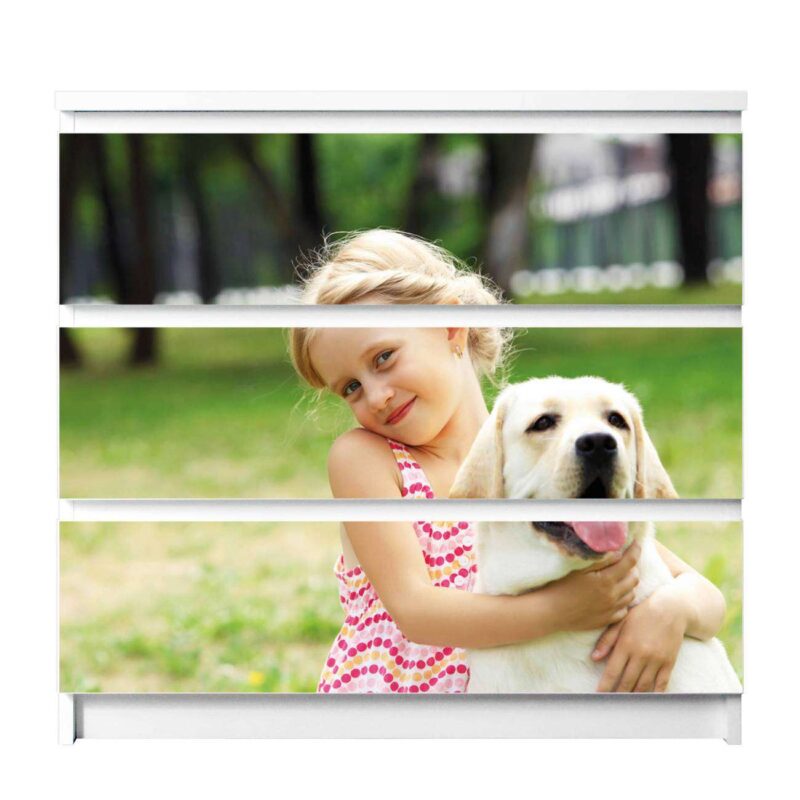 Bild von   banjado selbstklebende moebelfjpg | Individuelle 🎁 persönliche 🎁 personalisierte Geschenke bedruckt ▪ bestickt ▪ graviert