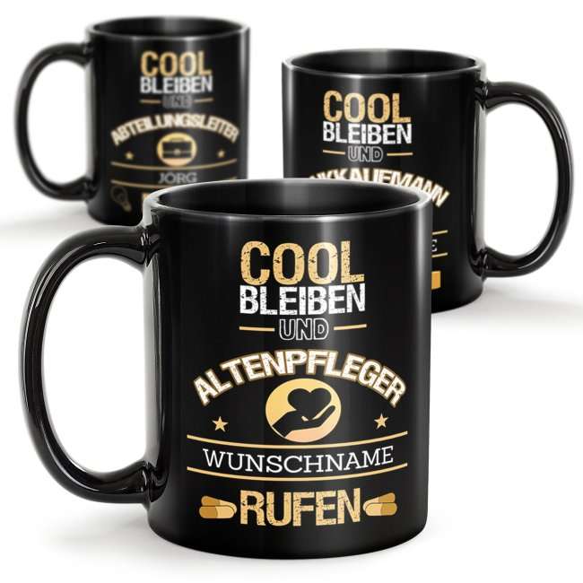 Bild von   schwarze tasse maennliche bejpg | Individuelle 🎁 persönliche 🎁 personalisierte Geschenke bedruckt ▪ bestickt ▪ graviert