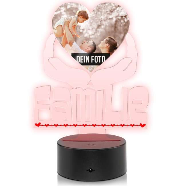 Bild von   personalisierte led leuchte mijpg | Individuelle 🎁 persönliche 🎁 personalisierte Geschenke bedruckt ▪ bestickt ▪ graviert