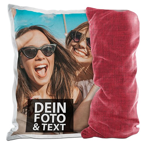 Bild von   fotokissen mit gemusterter ruejpg | Individuelle 🎁 persönliche 🎁 personalisierte Geschenke bedruckt ▪ bestickt ▪ graviert