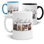 Bild von   emaille tasse mit foto selbstjpg | Individuelle 🎁 persönliche 🎁 personalisierte Geschenke bedruckt ▪ bestickt ▪ graviert