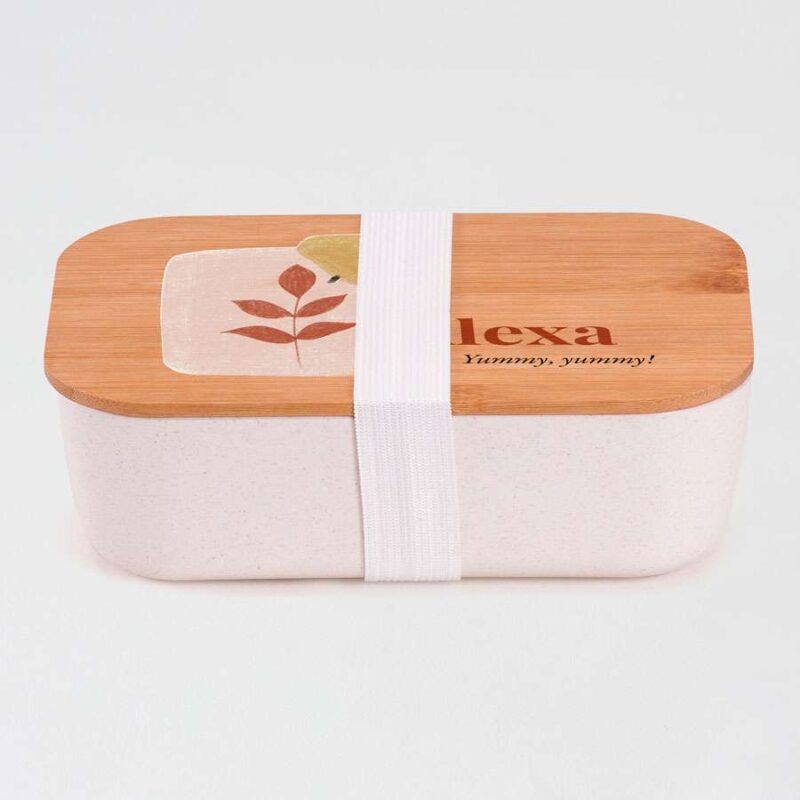 Bild von   bamboo lunchbox mit natur illujpg | Individuelle 🎁 persönliche 🎁 personalisierte Geschenke bedruckt ▪ bestickt ▪ graviert