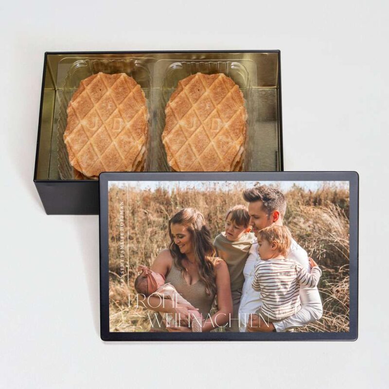 Bild von   wunderbare keksdose in schwarzjpg | Individuelle 🎁 persönliche 🎁 personalisierte Geschenke bedruckt ▪ bestickt ▪ graviert
