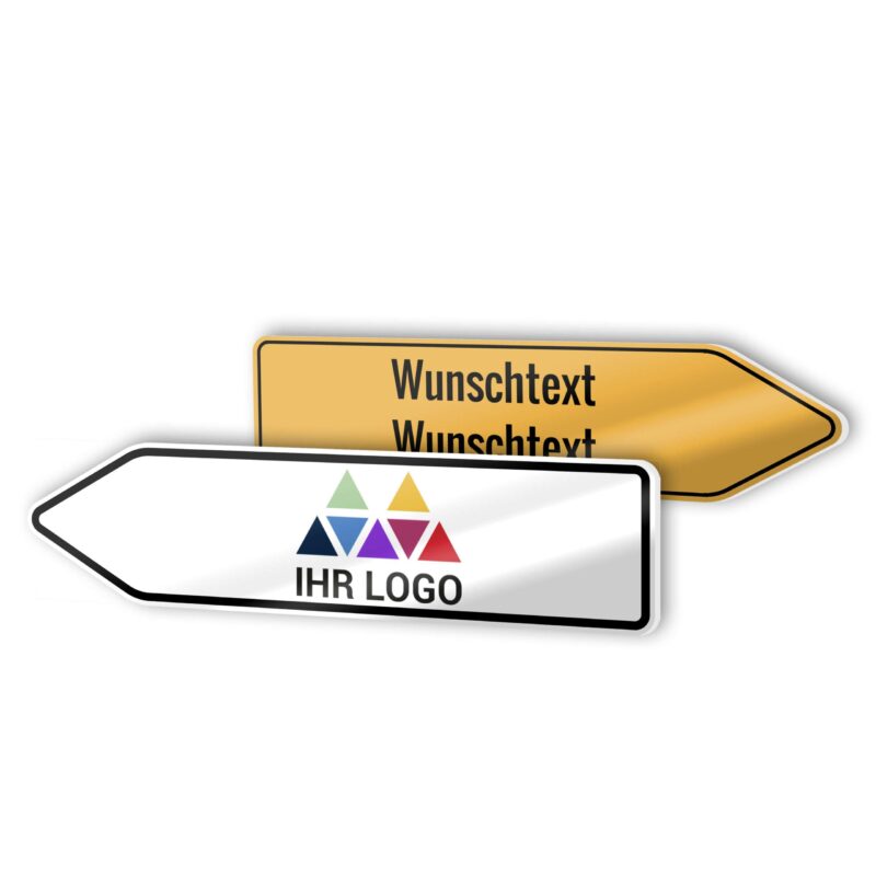 Bild von   wegweiser schild pfeilwegweijpg | Individuelle 🎁 persönliche 🎁 personalisierte Geschenke bedruckt ▪ bestickt ▪ graviert