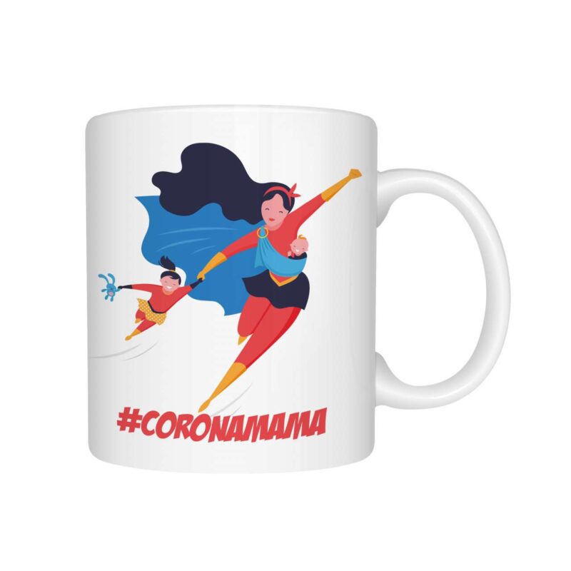 Bild von   mama tasse superheldinjpg | Individuelle 🎁 persönliche 🎁 personalisierte Geschenke bedruckt ▪ bestickt ▪ graviert