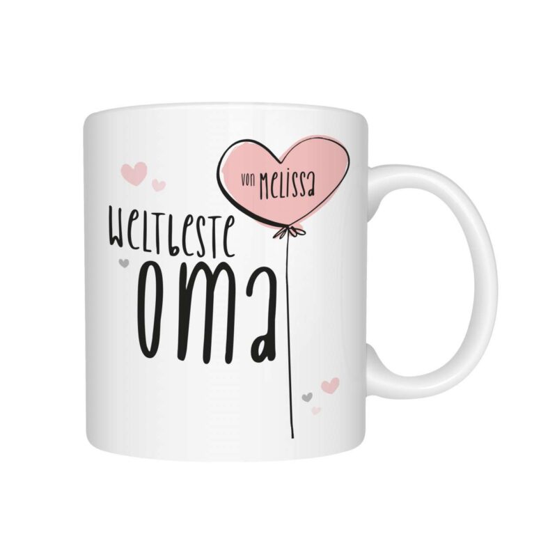 Bild von   beste oma tassejpg | Individuelle 🎁 persönliche 🎁 personalisierte Geschenke bedruckt ▪ bestickt ▪ graviert