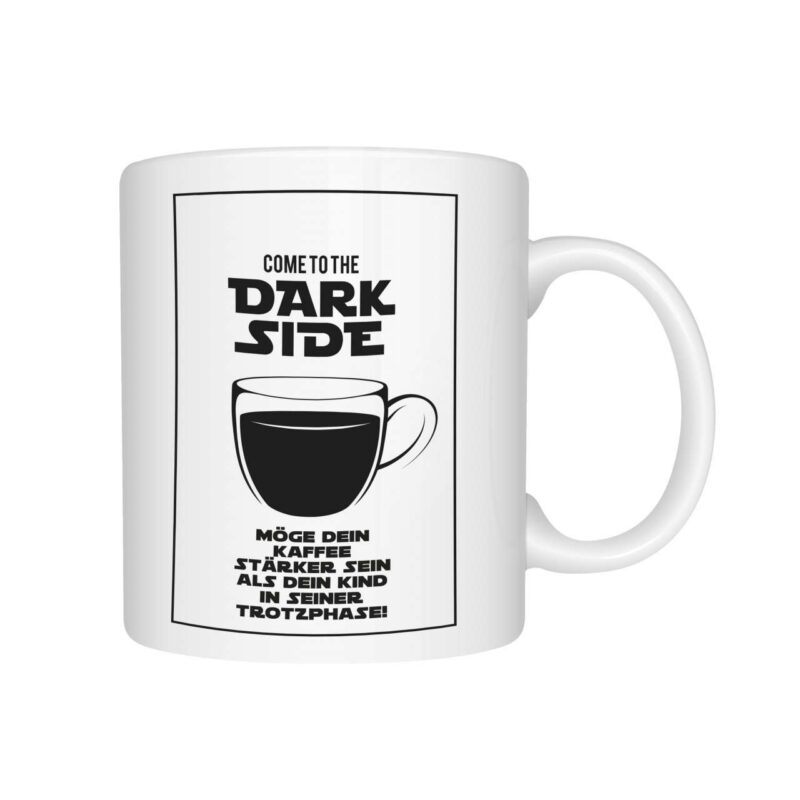Bild von   dark side tasse individuellejpg | Individuelle 🎁 persönliche 🎁 personalisierte Geschenke bedruckt ▪ bestickt ▪ graviert