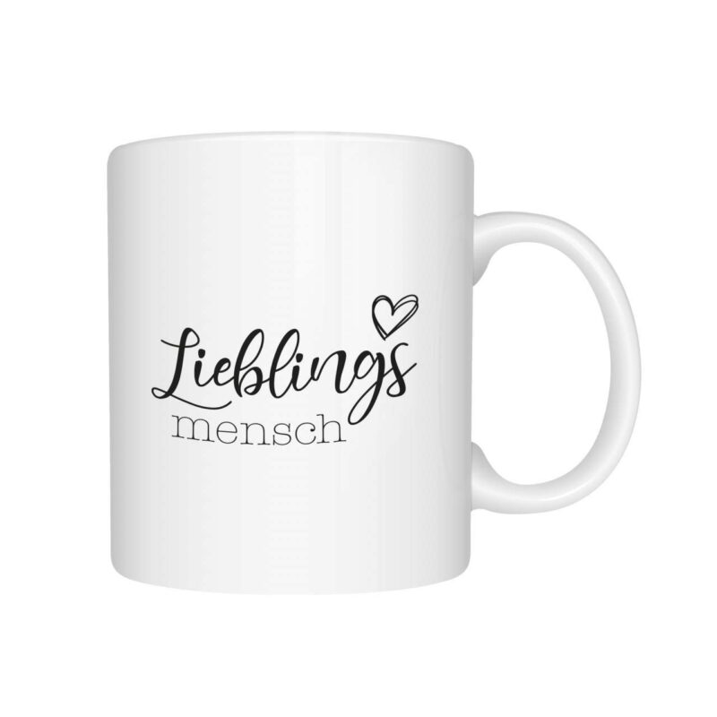 Bild von   tasse lieblingsmenschjpg | Individuelle 🎁 persönliche 🎁 personalisierte Geschenke bedruckt ▪ bestickt ▪ graviert