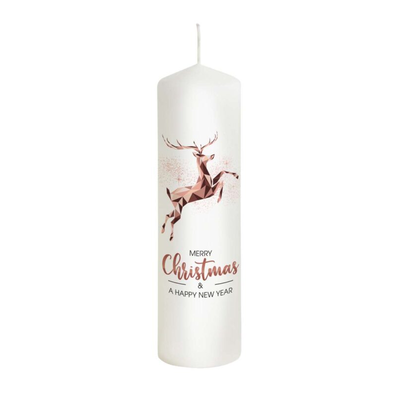 Bild von   weihnachtskerze hirsch modelljpg | Individuelle 🎁 persönliche 🎁 personalisierte Geschenke bedruckt ▪ bestickt ▪ graviert