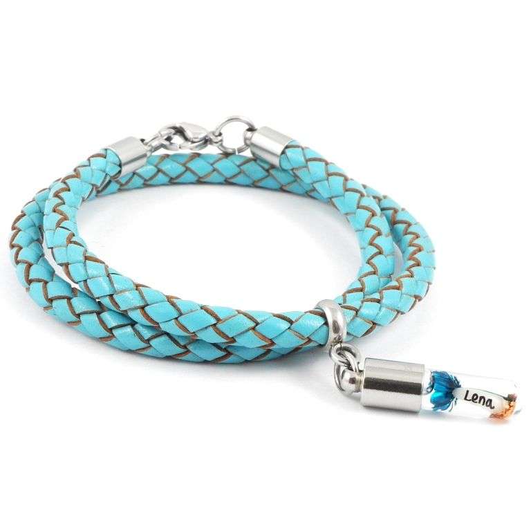 Bild von   armband mit namen wickelarmbajpg | Individuelle 🎁 persönliche 🎁 personalisierte Geschenke bedruckt ▪ bestickt ▪ graviert