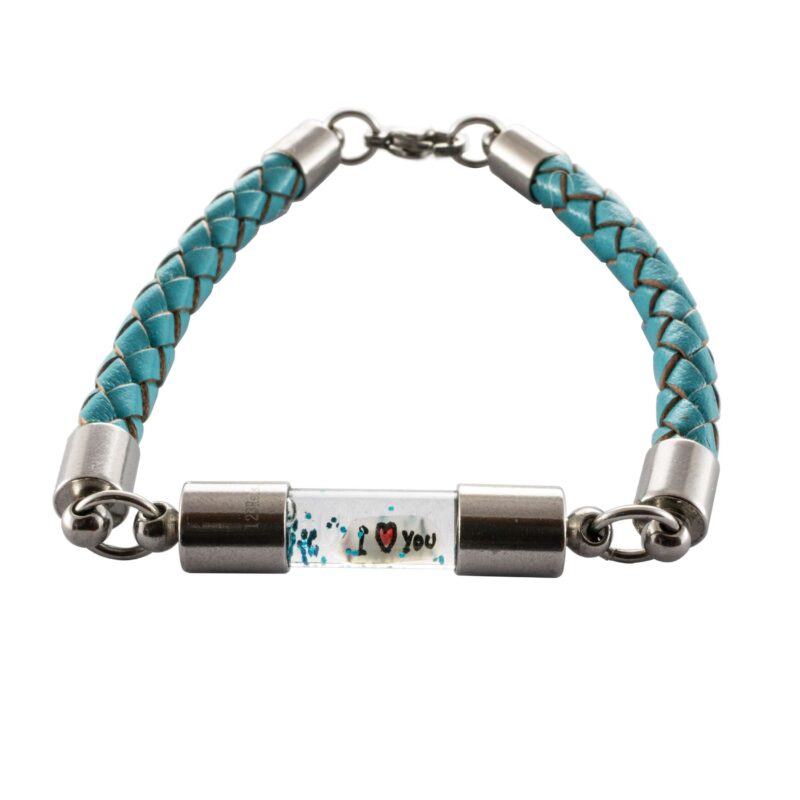 Bild von   armband mit namen leder tuerkjpg | Individuelle 🎁 persönliche 🎁 personalisierte Geschenke bedruckt ▪ bestickt ▪ graviert