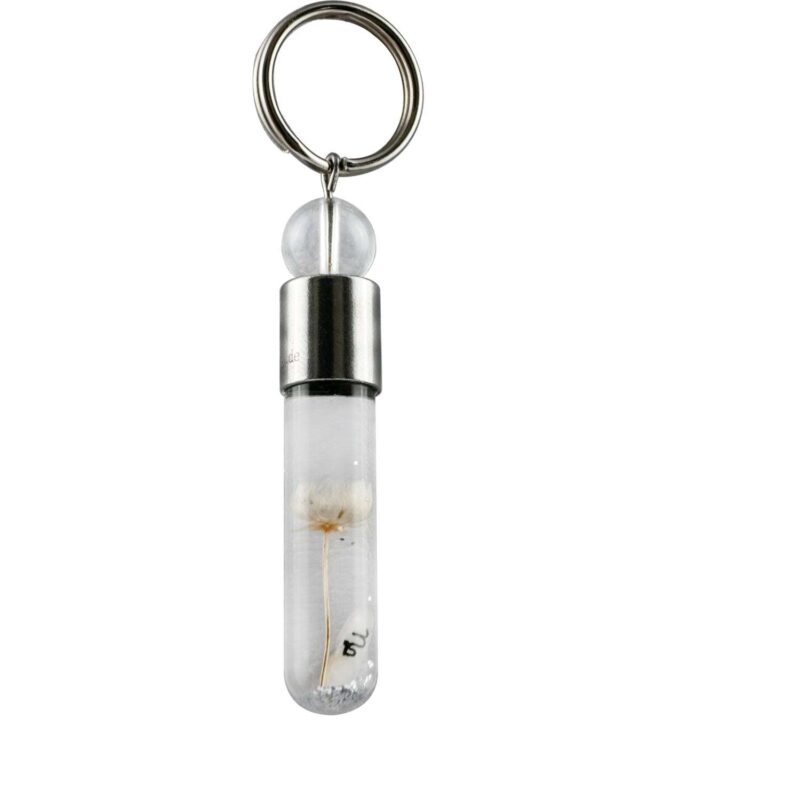 Sternzeichen Steinbock, 22.Dezember - 20. Januar, Schlüsselanhänger mit Glückstein Bergkristall und Sternzeichensymbol