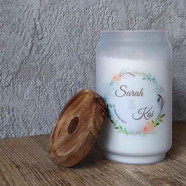 Vorratsglas mit Holzdeckel