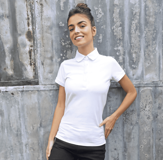 Bild von   frauen poloshirt neoblupng | Individuelle 🎁 persönliche 🎁 personalisierte Geschenke bedruckt ▪ bestickt ▪ graviert