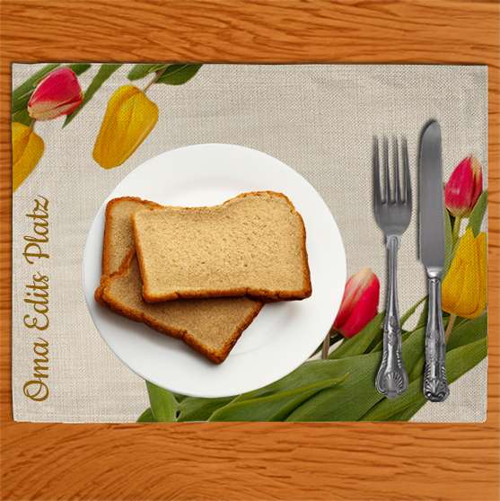 Bild von   jute platzdeckchenjpg | Individuelle 🎁 persönliche 🎁 personalisierte Geschenke bedruckt ▪ bestickt ▪ graviert