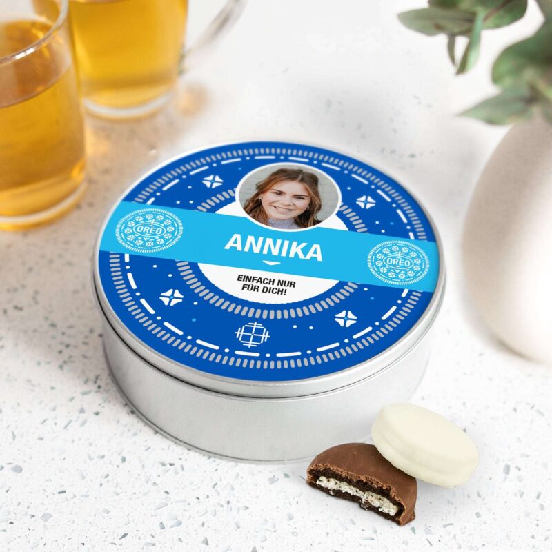 Bild von   oreo keksdose bedrucken mit najpg | Individuelle 🎁 persönliche 🎁 personalisierte Geschenke bedruckt ▪ bestickt ▪ graviert