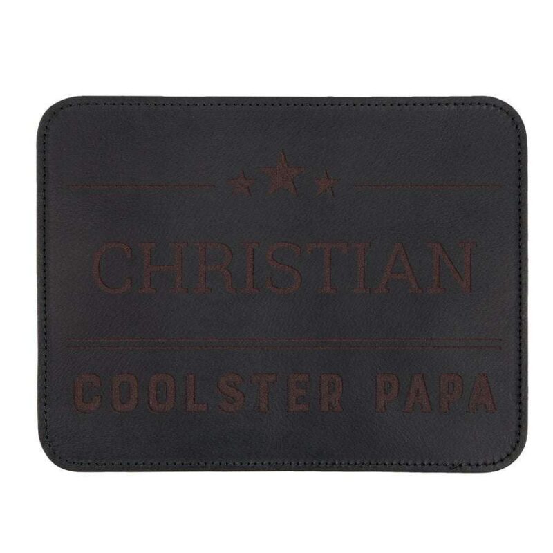 Bild von   mousepad leder mit namen schjpg | Individuelle 🎁 persönliche 🎁 personalisierte Geschenke bedruckt ▪ bestickt ▪ graviert