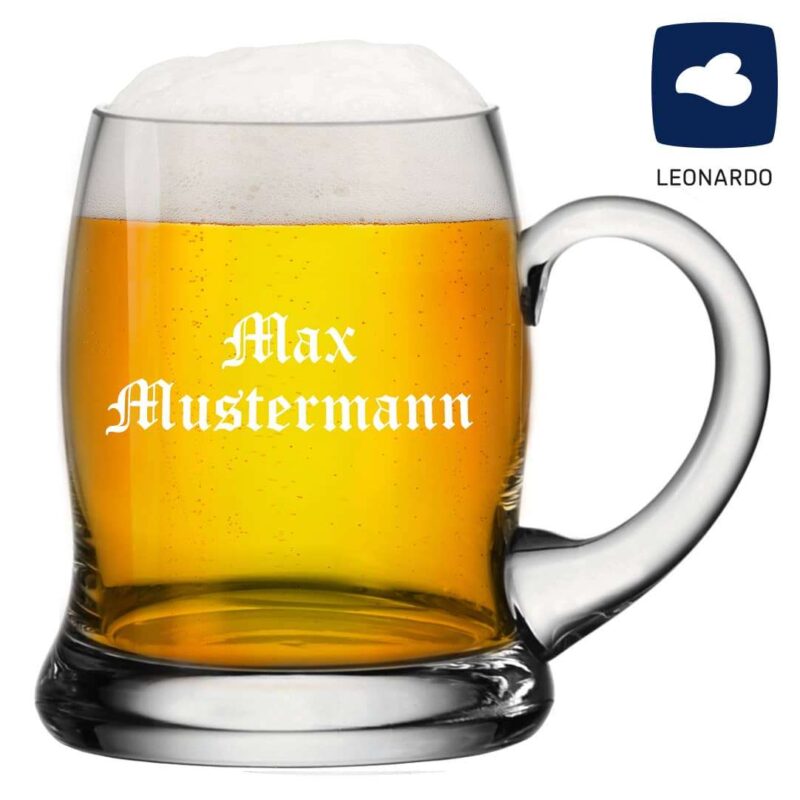 Bild von   leonardo bierseidel l brauhjpg | Individuelle 🎁 persönliche 🎁 personalisierte Geschenke bedruckt ▪ bestickt ▪ graviert