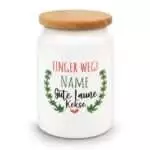 Bild von   aufbewahrungsdose finger wegjpg | Individuelle 🎁 persönliche 🎁 personalisierte Geschenke bedruckt ▪ bestickt ▪ graviert