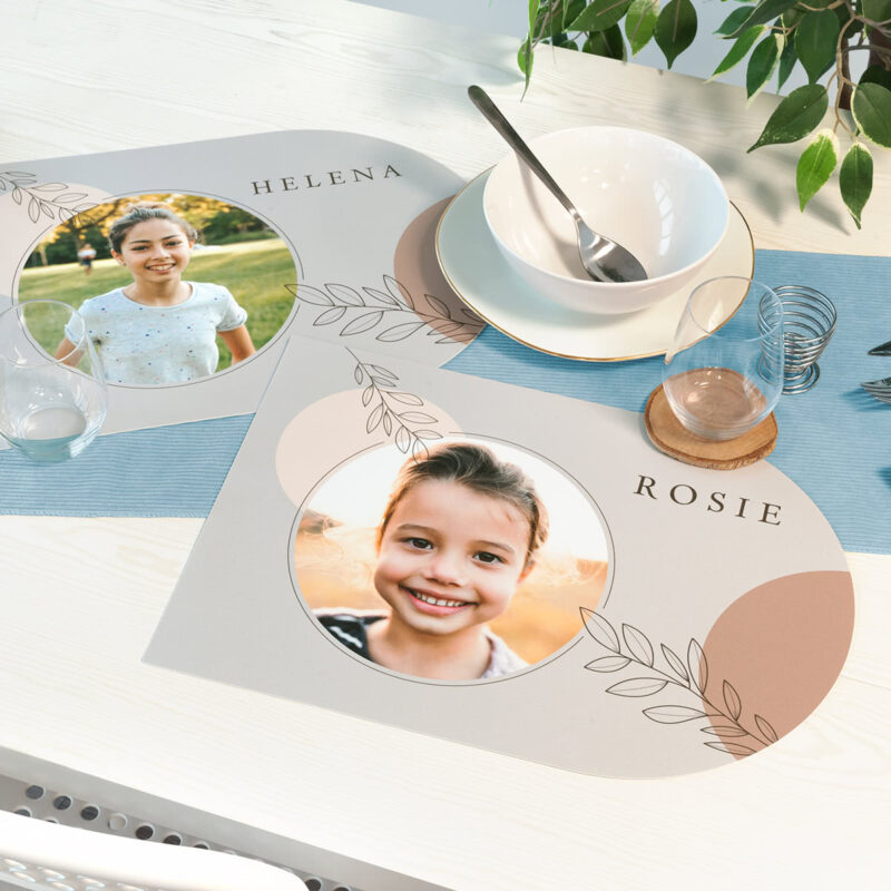 Bild von   personalisiertes tischset mitjpg | Individuelle 🎁 persönliche 🎁 personalisierte Geschenke bedruckt ▪ bestickt ▪ graviert
