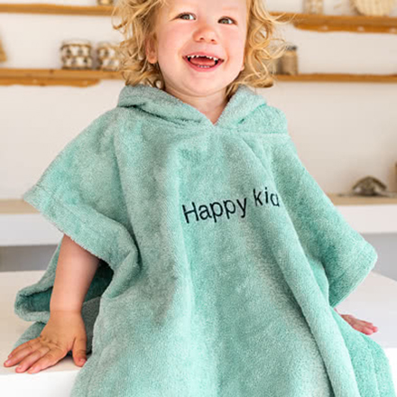 Bild von   badeponcho cremejpg | Individuelle 🎁 persönliche 🎁 personalisierte Geschenke bedruckt ▪ bestickt ▪ graviert