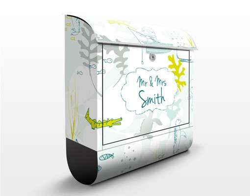 Bild von   briefkasten mit eigenem text bjpg | Individuelle 🎁 persönliche 🎁 personalisierte Geschenke bedruckt ▪ bestickt ▪ graviert