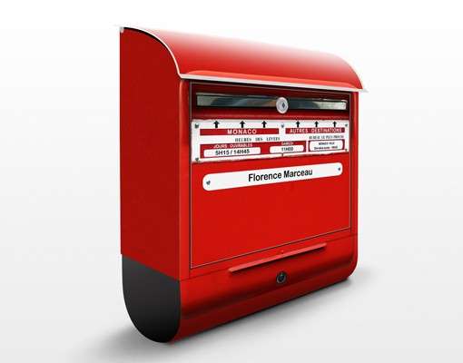 Bild von   briefkasten mit eigenem text ljpg | Individuelle 🎁 persönliche 🎁 personalisierte Geschenke bedruckt ▪ bestickt ▪ graviert