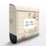Bild von   briefkasten mit eigenem text fjpg | Individuelle 🎁 persönliche 🎁 personalisierte Geschenke bedruckt ▪ bestickt ▪ graviert