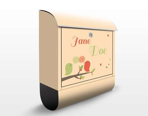 Bild von   briefkasten mit eigenem text njpg | Individuelle 🎁 persönliche 🎁 personalisierte Geschenke bedruckt ▪ bestickt ▪ graviert