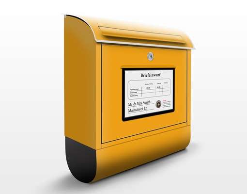 Bild von   briefkasten mit eigenem text ljpg | Individuelle 🎁 persönliche 🎁 personalisierte Geschenke bedruckt ▪ bestickt ▪ graviert