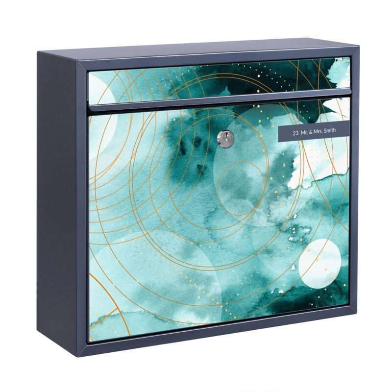 Bild von   briefkasten mit eigenem text mjpg | Individuelle 🎁 persönliche 🎁 personalisierte Geschenke bedruckt ▪ bestickt ▪ graviert