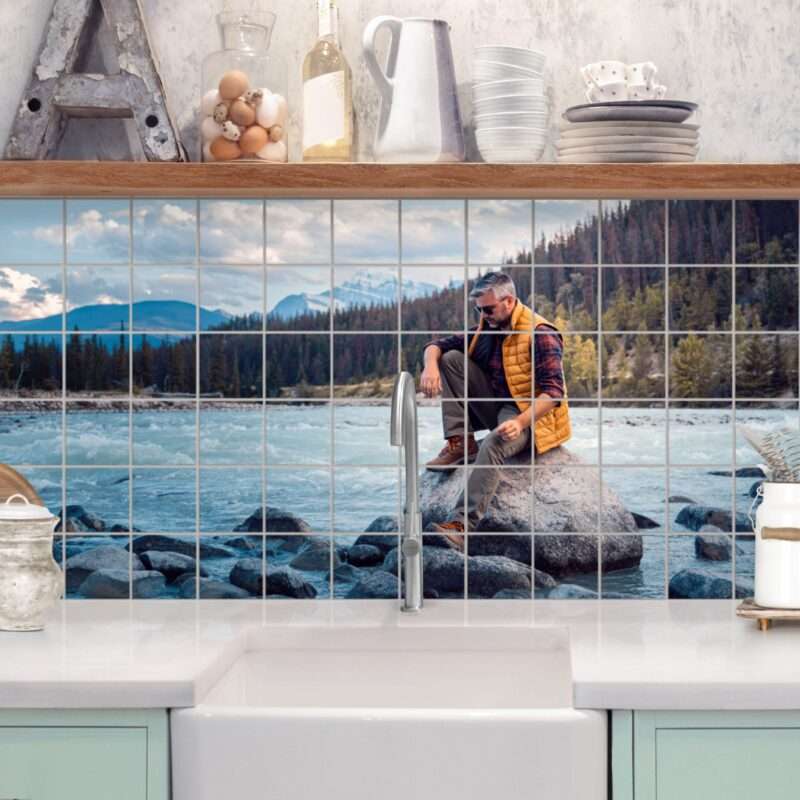 Fliesenbild Designer Fliesenbild selbst gestalten 10x10 cm