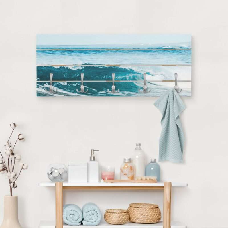 Bild von   wandgarderobe holz designer wajpg | Individuelle 🎁 persönliche 🎁 personalisierte Geschenke bedruckt ▪ bestickt ▪ graviert