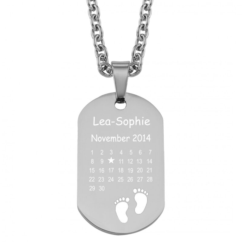Bild von   gravuranhaenger birthdayjpg | Individuelle 🎁 persönliche 🎁 personalisierte Geschenke bedruckt ▪ bestickt ▪ graviert