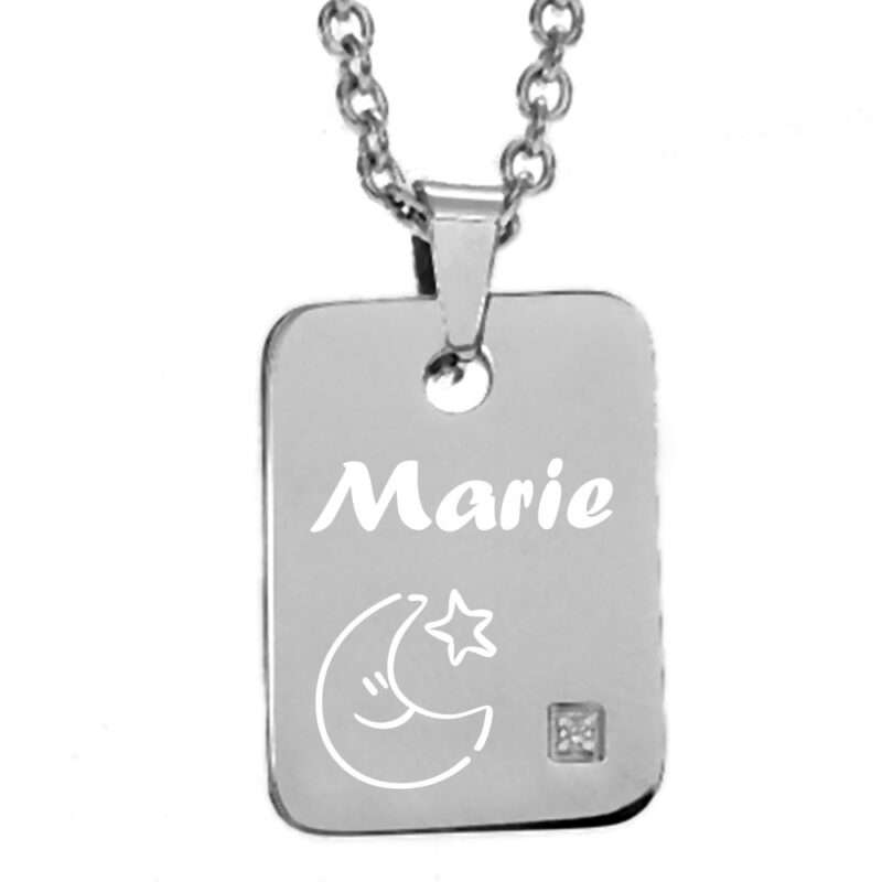 Bild von   gravuranhaenger kids zirkoniajpg | Individuelle 🎁 persönliche 🎁 personalisierte Geschenke bedruckt ▪ bestickt ▪ graviert