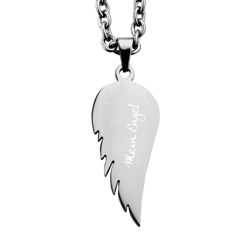 Bild von   anhaenger mit gravur fluegeljpg | Individuelle 🎁 persönliche 🎁 personalisierte Geschenke bedruckt ▪ bestickt ▪ graviert