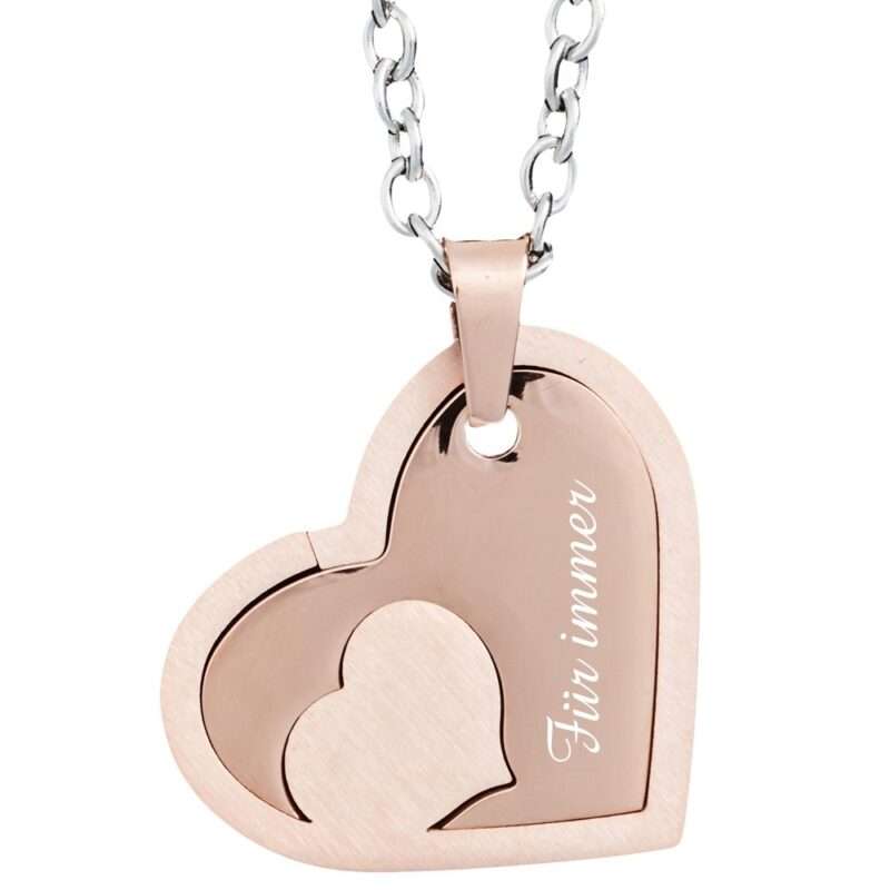 Bild von   anhaenger mit gravur herz in hjpg | Individuelle 🎁 persönliche 🎁 personalisierte Geschenke bedruckt ▪ bestickt ▪ graviert