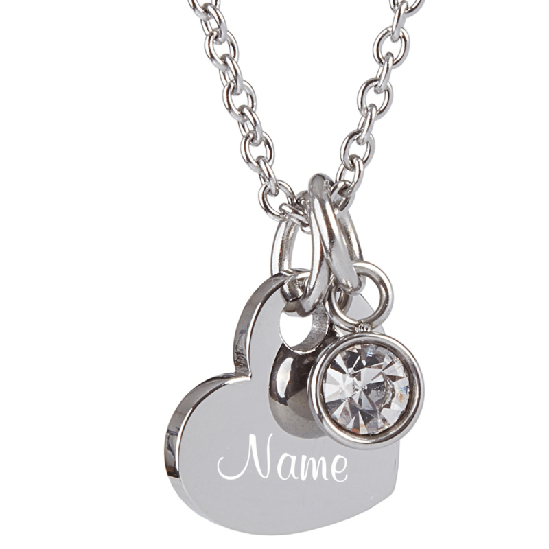 Bild von   personalisiertes herz collierpng | Individuelle 🎁 persönliche 🎁 personalisierte Geschenke bedruckt ▪ bestickt ▪ graviert