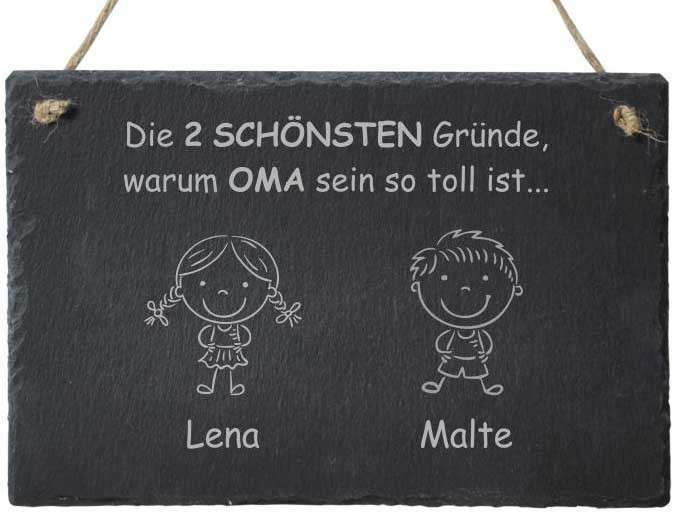 Bild von   dekoschild aus schiefer diejpg | Individuelle 🎁 persönliche 🎁 personalisierte Geschenke bedruckt ▪ bestickt ▪ graviert
