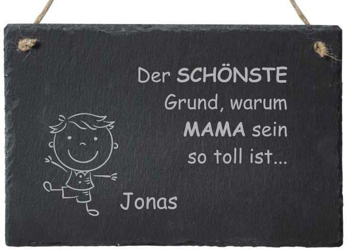 Bild von   dekoschild aus schiefer derjpg | Individuelle 🎁 persönliche 🎁 personalisierte Geschenke bedruckt ▪ bestickt ▪ graviert