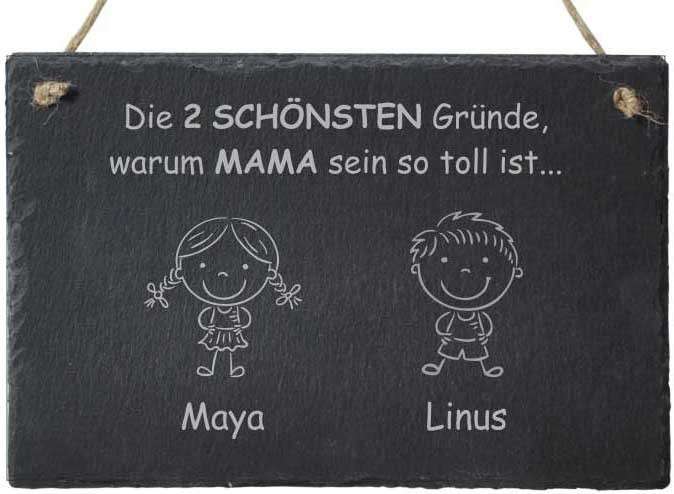 Bild von   dekoschild aus schiefer diejpg | Individuelle 🎁 persönliche 🎁 personalisierte Geschenke bedruckt ▪ bestickt ▪ graviert