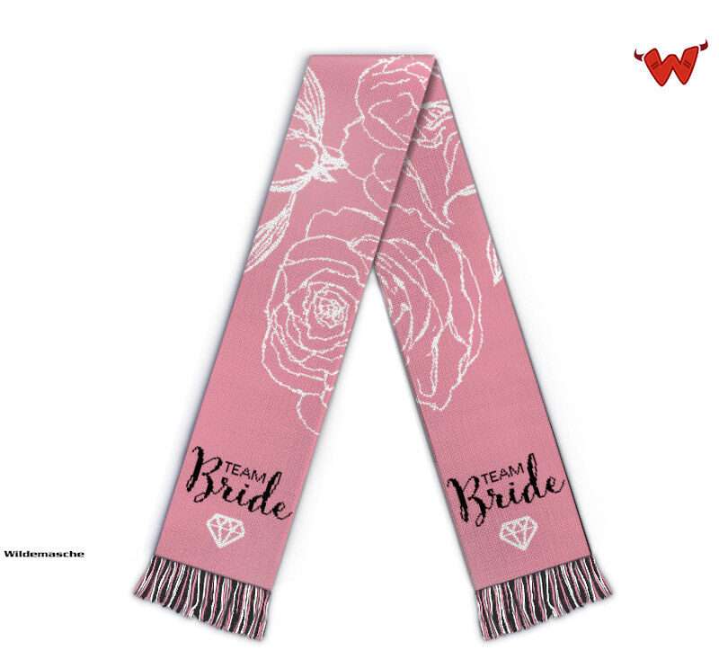 Bild von   team bride jga fanschaljpg | Individuelle 🎁 persönliche 🎁 personalisierte Geschenke bedruckt ▪ bestickt ▪ graviert